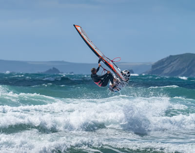 Adrian Cox Windsurfing